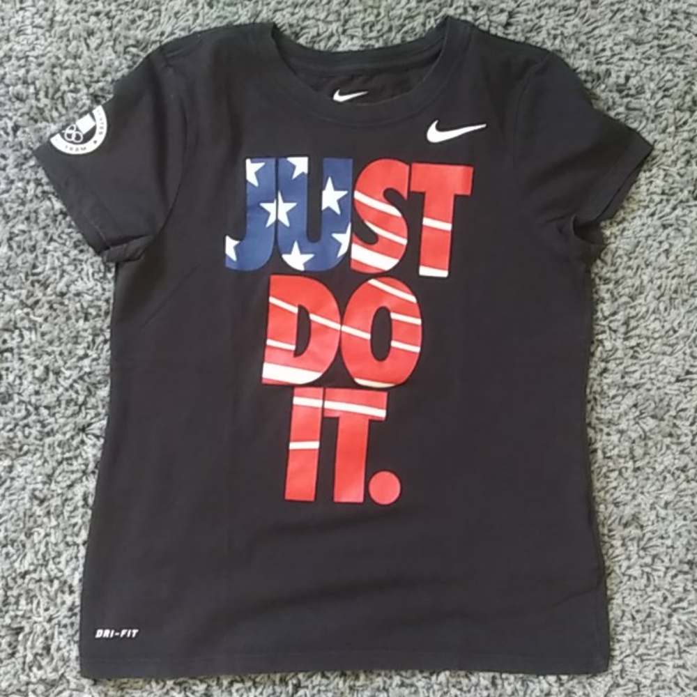 Black "Just do it" T-Shirt